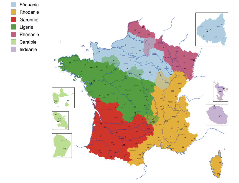 Carte des éco-régions